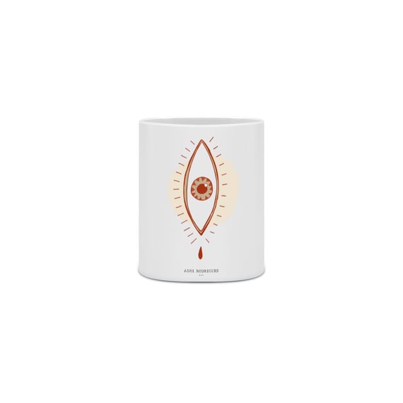 Caneca Cerâmica Olho