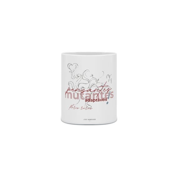 Caneca Cerâmica Cabeça Mutantes