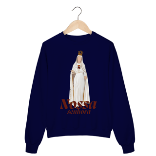 Nome do produto moletom: nossa senhora de Fátima 