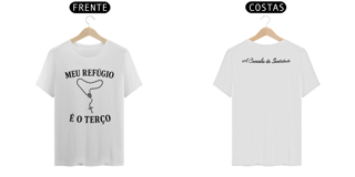  Camisas: Meu refúgio é o terço