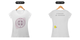 Nome do produto camisa com a medalha de são bento 