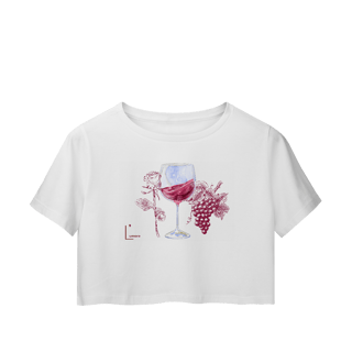 Cropped Wine and Rose