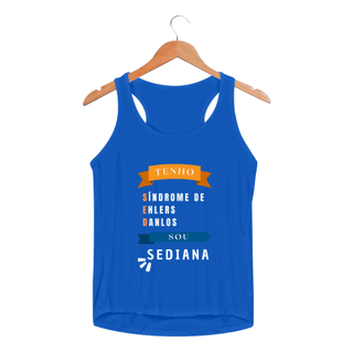 Nome do produto eu sou sediana - regata