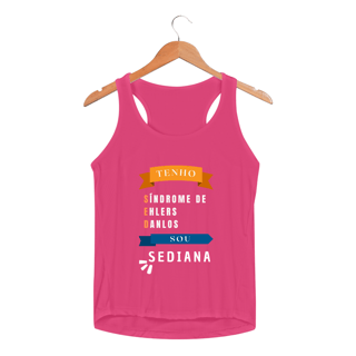 Nome do produto eu sou sediana - regata