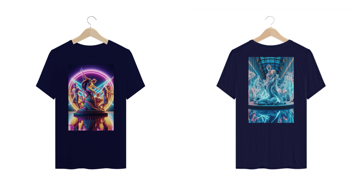 Nome do produto: Plus Sized Dupla Estampa Entidades Anaquistas -10%