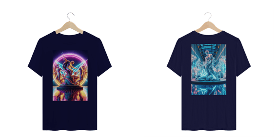 Plus Sized Dupla Estampa Entidades Anaquistas -10%