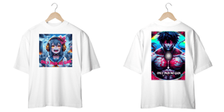 Nome do produto OverSized Estampa Dupla Only Pain no Gain -10%