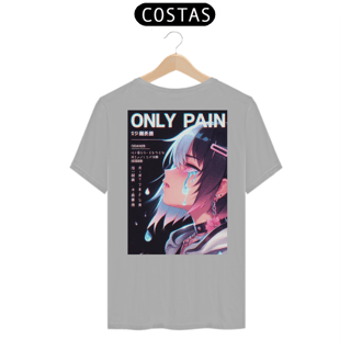 Nome do produto Estampa Única Costas Only Pain no Gain -5%