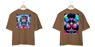 Nome do produto OverSized Estampa Dupla Only Pain no Gain -10%