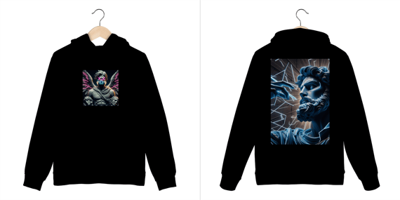 Moletom Dupla Estampa Entidades Anarquistas -35%