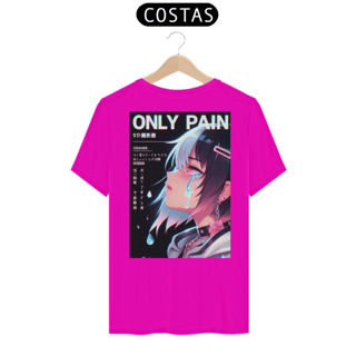 Nome do produto Estampa Única Costas Only Pain no Gain -5%