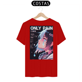 Nome do produto Estampa Única Costas Only Pain no Gain -5%
