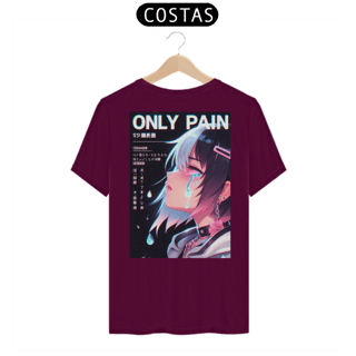 Nome do produto Estampa Única Costas Only Pain no Gain -5%
