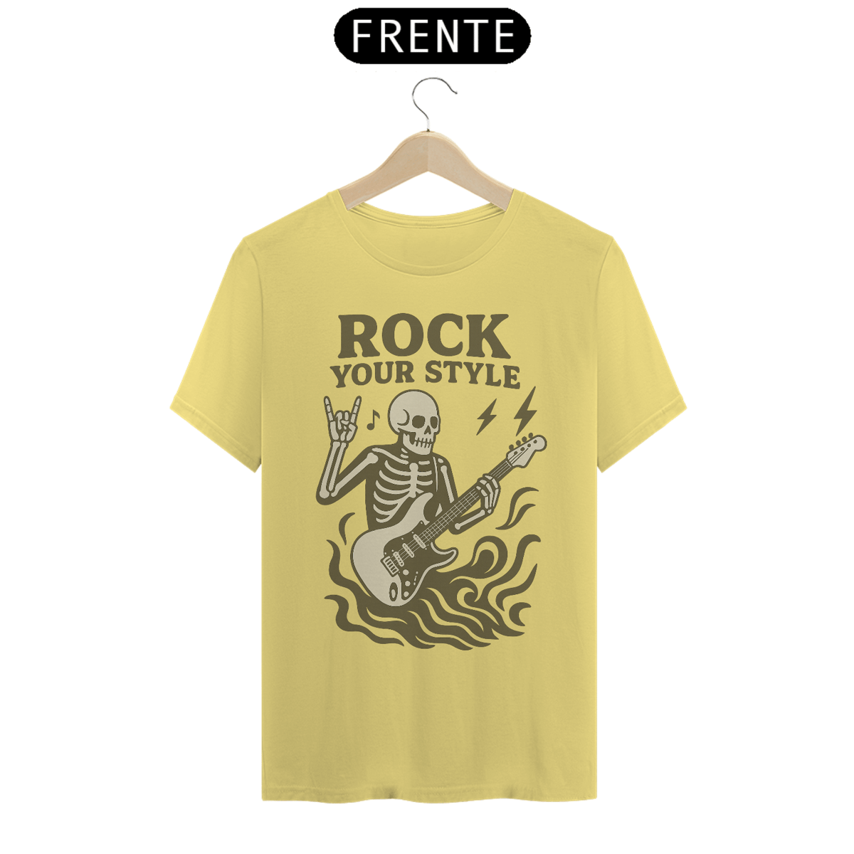 Nome do produto: Camiseta ROCK YOUR STYLE