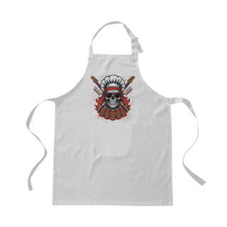Nome do produto Avental Chef Tribal Skull