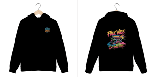 Nome do produto Moletom canguru FREE VIBE