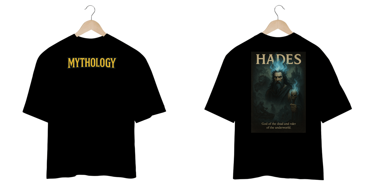 Nome do produto: over size MITHOLOGY HADES