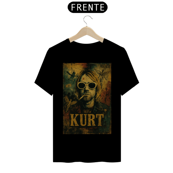Camiseta Kurt Cobain Grunge Icon