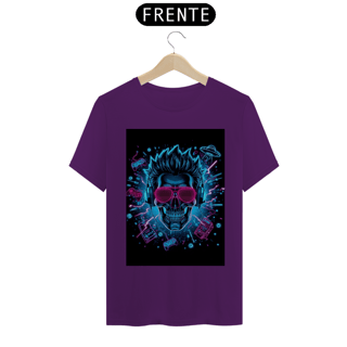 Nome do produto Camiseta Skull DJ Neon
