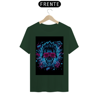 Nome do produto Camiseta Skull DJ Neon