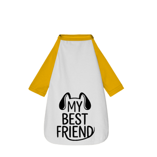 Nome do produto My Best Friend - Camisa Pet Dog