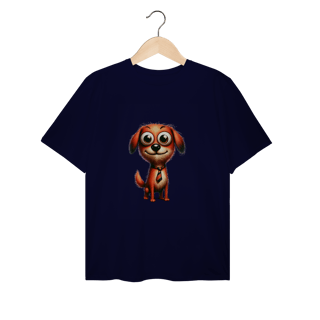Nome do produto Funny Dog - T-Shirt Plus Size - 01
