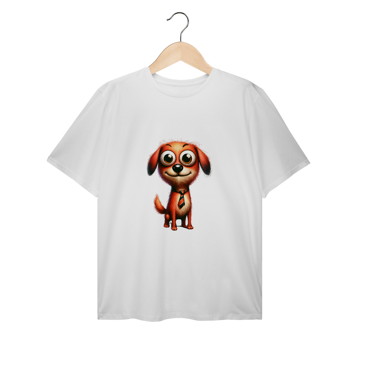 Nome do produto: Funny Dog - T-Shirt Plus Size - 01