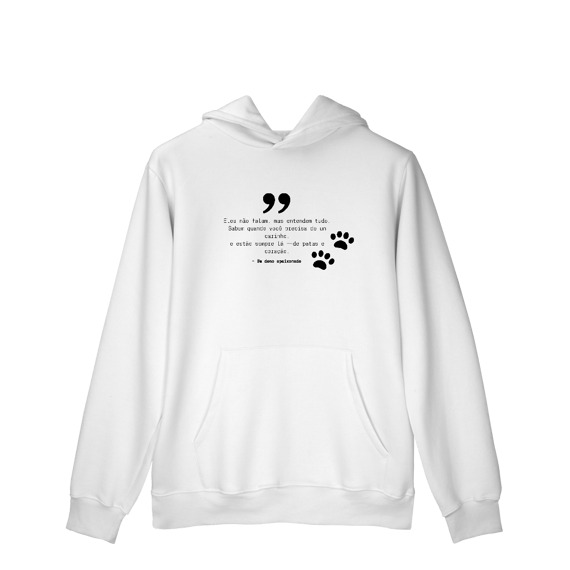 Um dono apaixonado - Moletom Prime Canguru