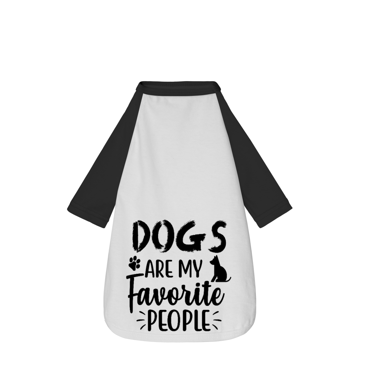 Nome do produto: Dogs are my favorite people - Camisa Pet Dog