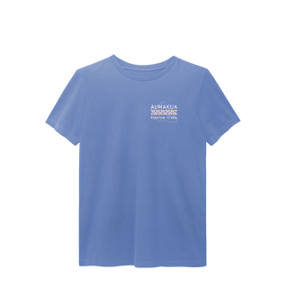 Nome do produto Camiseta Manga Curta Azul-marinho Orquídea