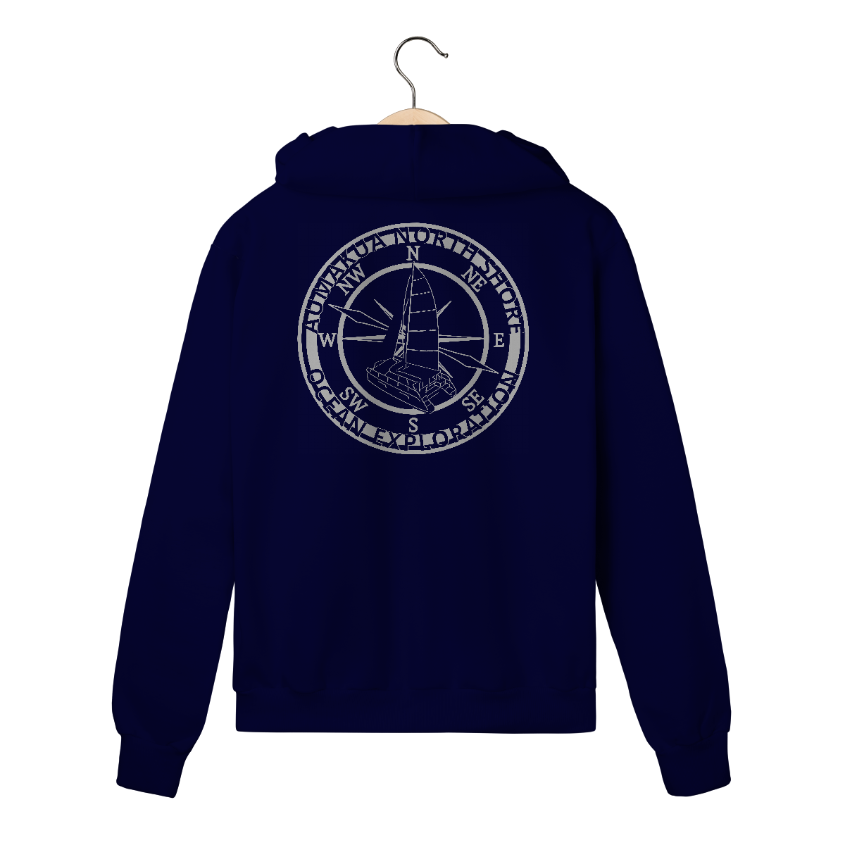 Nome do produto: Moletom Azul Premium Aumakua Catamarã