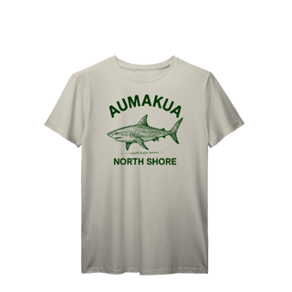 Nome do produto Camiseta Manga Curta Marfim Tubarão