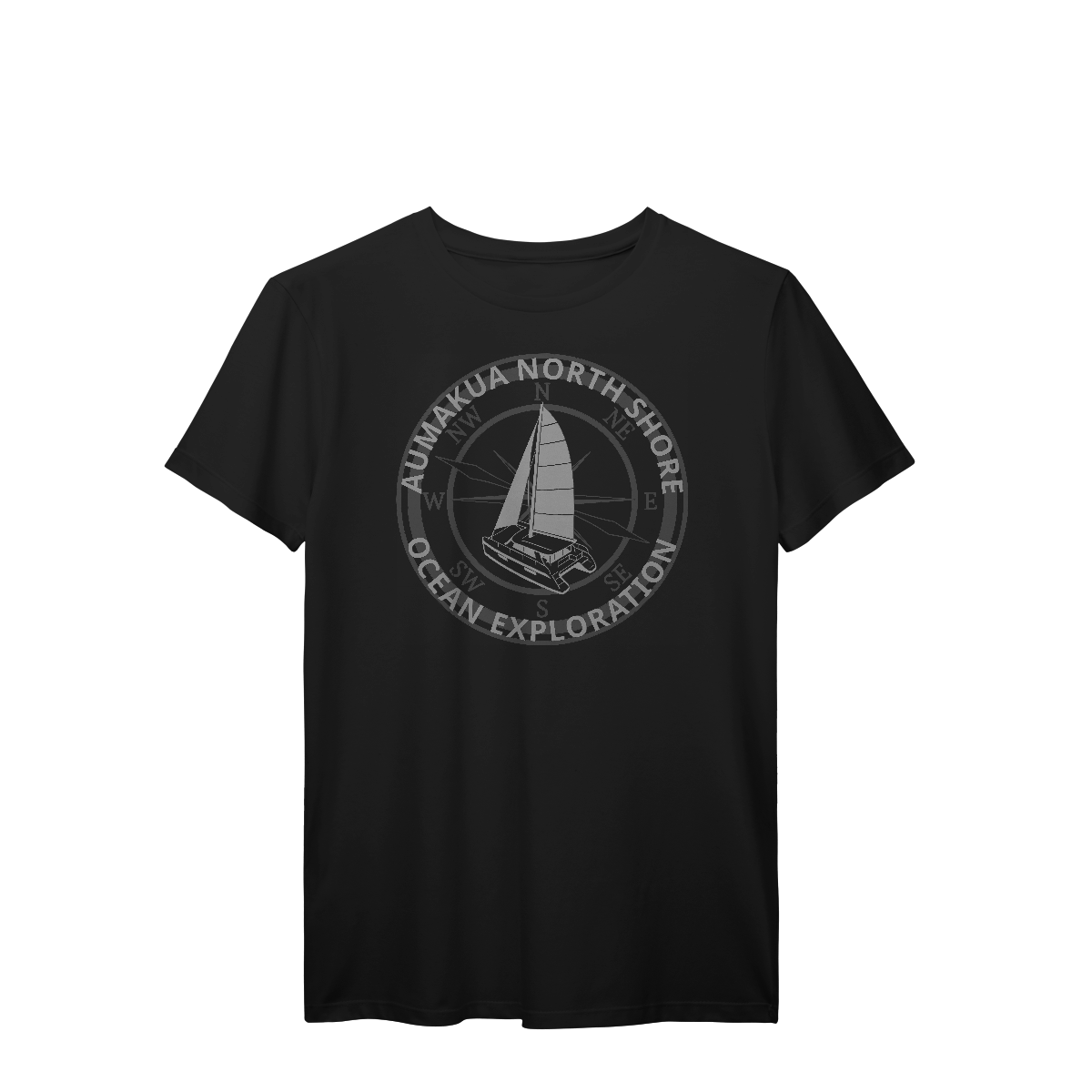 Nome do produto: Camiseta Manga Curta Preto Catamarã