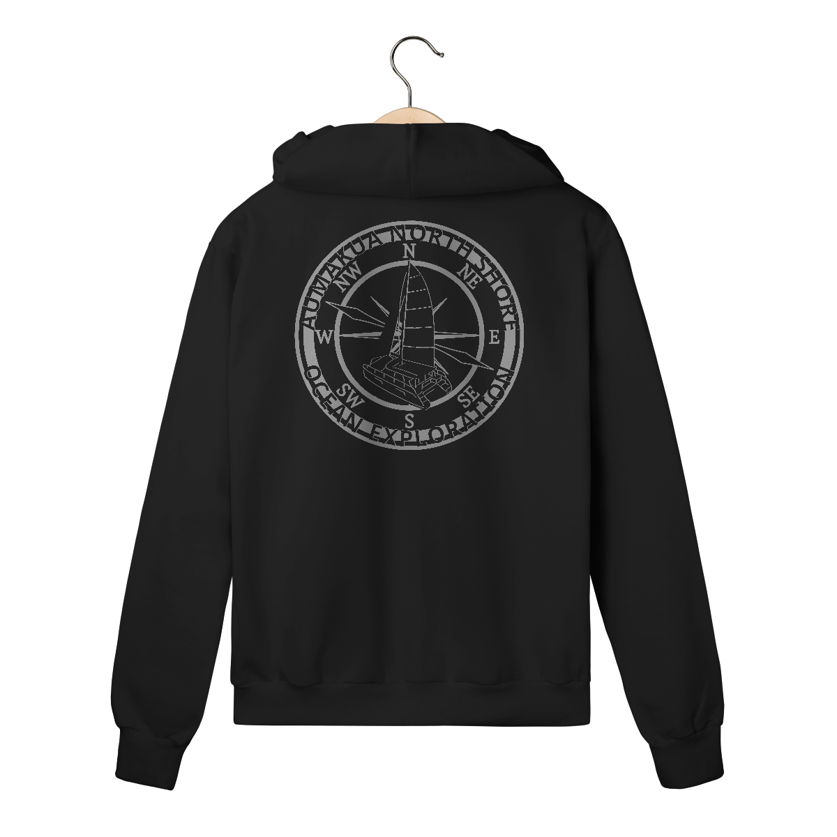 Nome do produto: Moletom Preto Premium Aumakua Catamarã