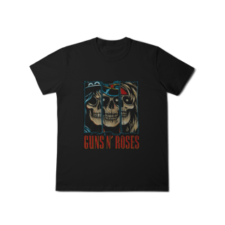 Nome do produto Camiseta - Guns N' Roses - Caveiras