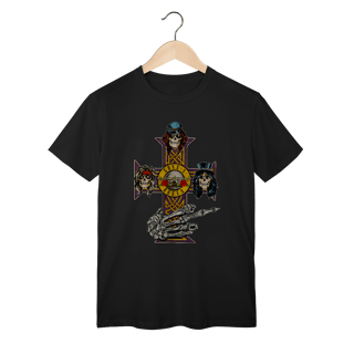 Nome do produto Camiseta - Guns N’ Roses Caveiras 