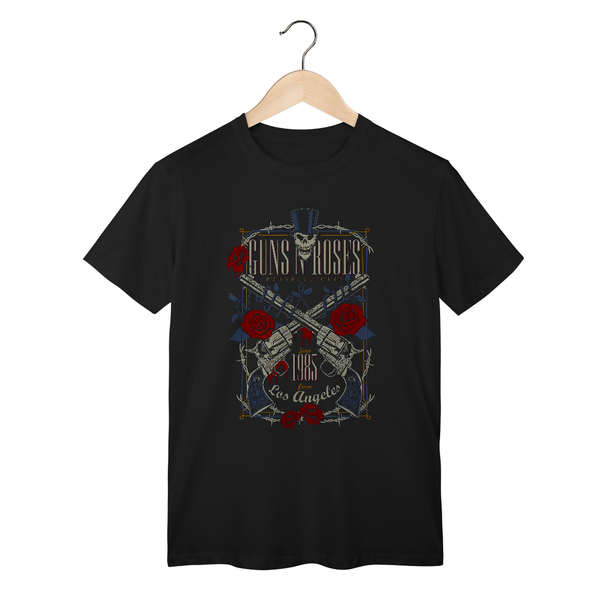 Camiseta - Guns N' Roses - 1985 from Los Angeles
