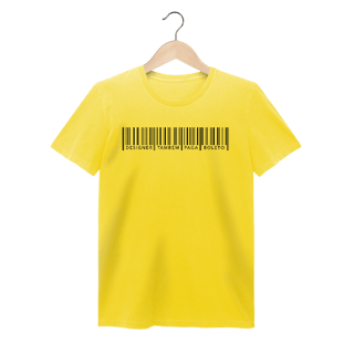 Nome do produto Camiseta feminina estonada Designer Também Paga Boleto