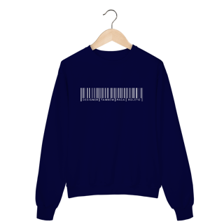 Nome do produto Moletom Designer Também Paga Boleto