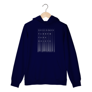 Nome do produto Moletom Canguru com Capuz Designer Também Paga Boleto 2