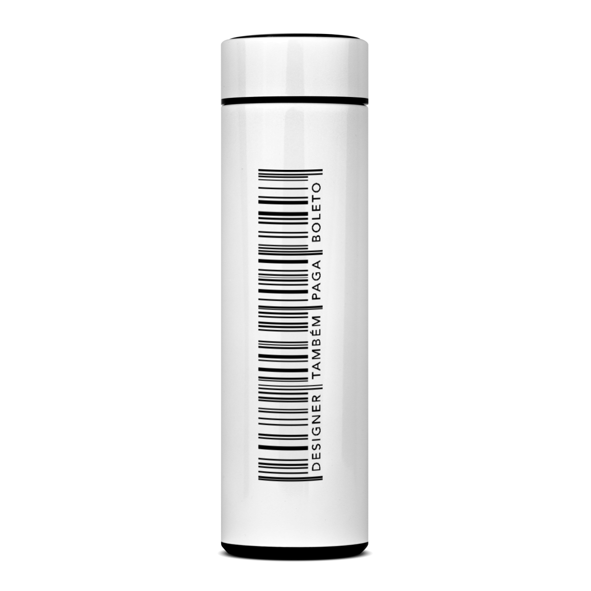 Nome do produto: Garrafa Térmica Designer Também Paga Boleto