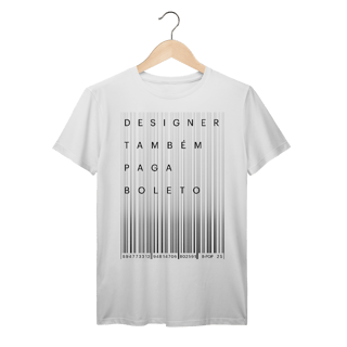 Nome do produto Camiseta Designer Também Paga Boleto 2