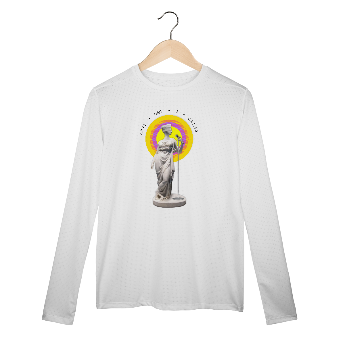 Nome do produto: Camiseta Manga Longa Sport Dry UV	Arte Não É Crime