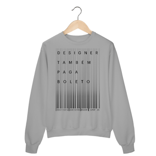 Nome do produto Moletom Designer Também Paga Boleto 2