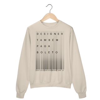 Nome do produto Moletom Designer Também Paga Boleto 2