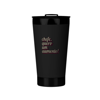 Nome do produto Copo Térmico “Chefe, Quero um Aumento!” – Presente Criativo e Divertido para Colega de Trabalho, Estagiário ou Chefe com Bom Humor