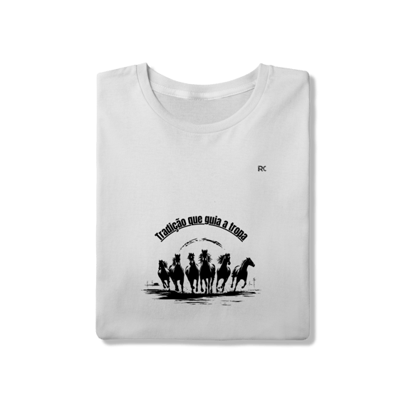 Camiseta Quality Branca – Tradição que guia a tropa