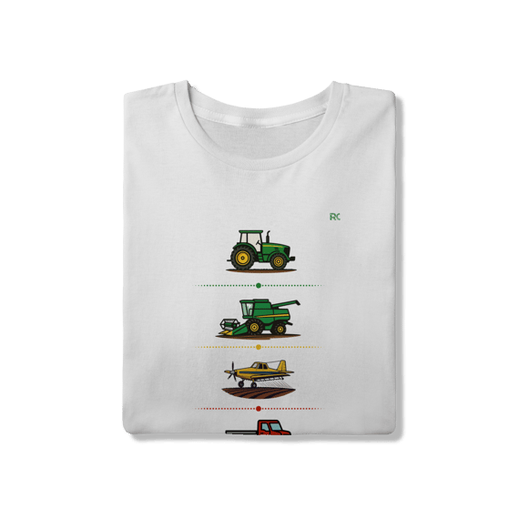 Camiseta Quality Branca – Potência em quatro etapas