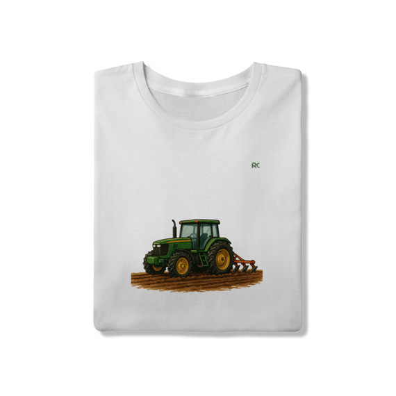 Camiseta Quality Branca – A Força que Cultiva o Campo