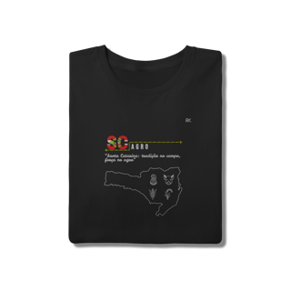 Camiseta Quality Preta – Santa Catarina Agro